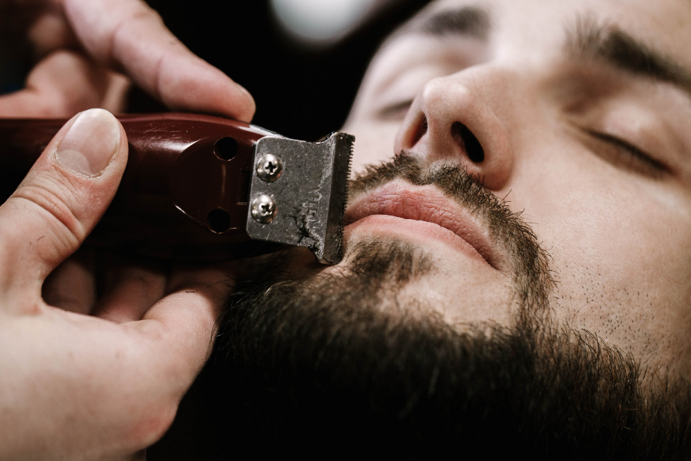 Professional beard trimming service